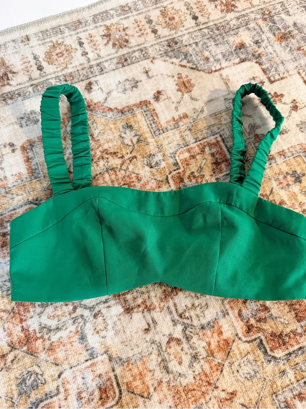 Altar’d State Green Cropped Top